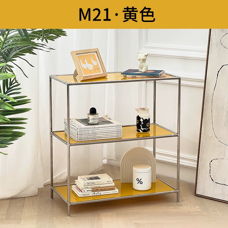 Koreanische Ins Windschutzscheibe Regal Blogger Haushalt Einfache Edelstahl Display Regal Bücherregal Display 