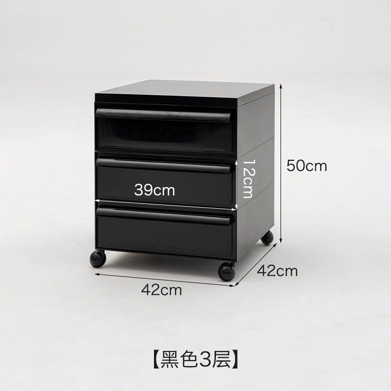 Mehrschichtiger Schlafzimmerschrank Internet-Promi-Nachttisch Ins Wind Antiker Lagerschrank Kleiner mobiler Schrank 