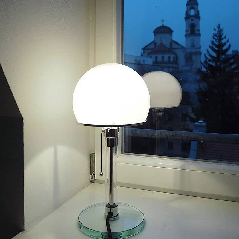 Dänische Bauhaus Tischlampe Nordische einfache Schlafzimmer Nachttischlampe Ins Stil Schlafzimmer Dekoration Atmosphäre Lampe 