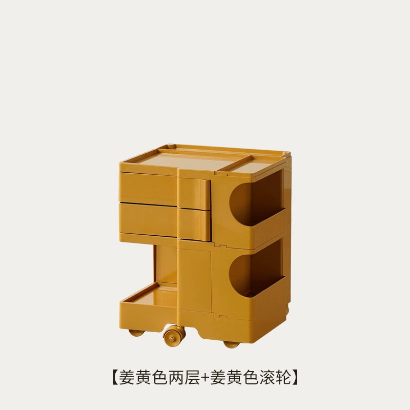 Nordic schlafzimmer nachttisch haushalt wohnzimmer mobilen warenkorb sofa seite schrank ins Ins Popularcream wind lagerung schrank 