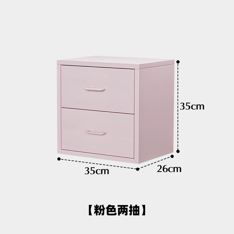 Desktop-Aufbewahrungsschrank Büro Schreibwaren Schließfach Haushalt Kleine Einheit Kosmetik Mehrschichtregal 