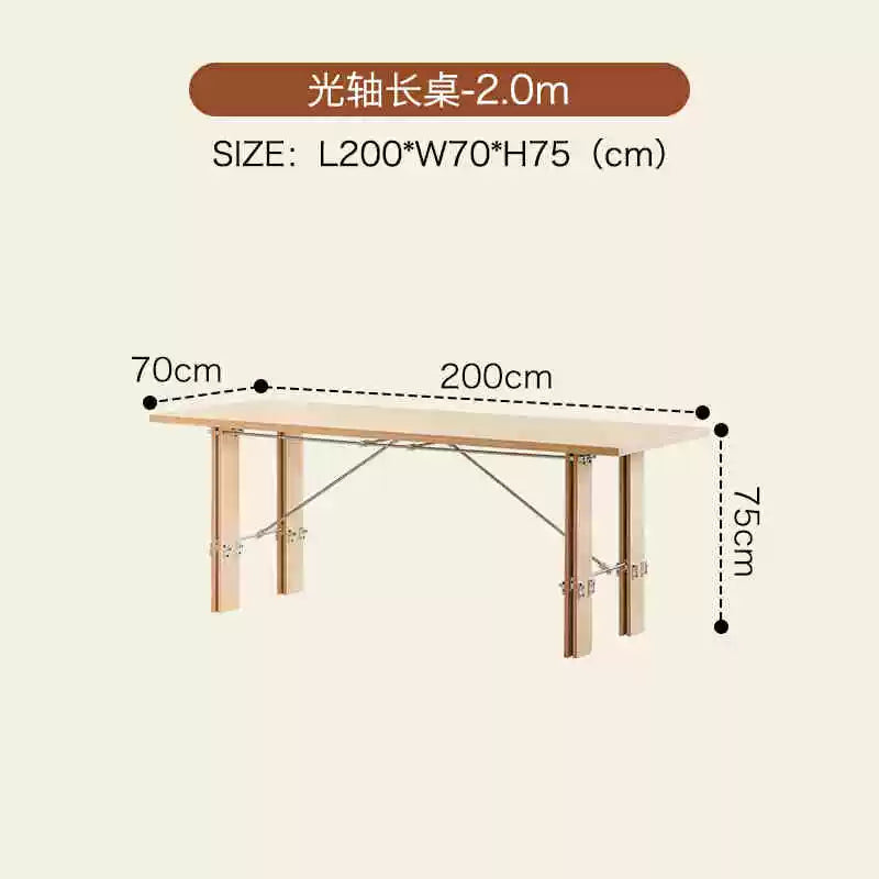Ozean Bord Tisch Retro Massivholz Esstisch Ins Designer Verhandelt Schreibtisch Kreativität Bauhaus 