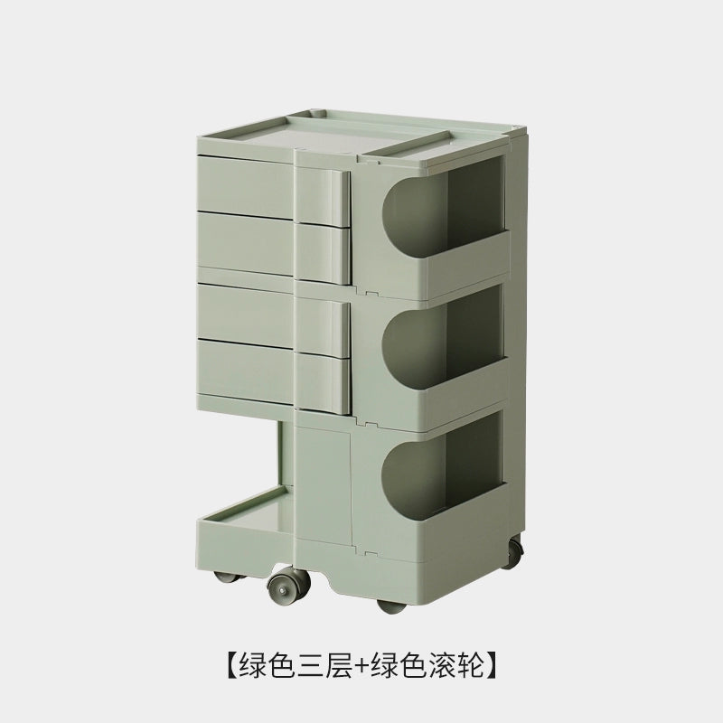 Nordic schlafzimmer nachttisch haushalt wohnzimmer mobilen warenkorb sofa seite schrank ins Ins Popularcream wind lagerung schrank 