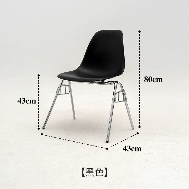 Eames Stuhl Mittelalterlicher Designer Esszimmerstuhl Ins Popularins Einfacher Stuhl mit Rückenlehne 