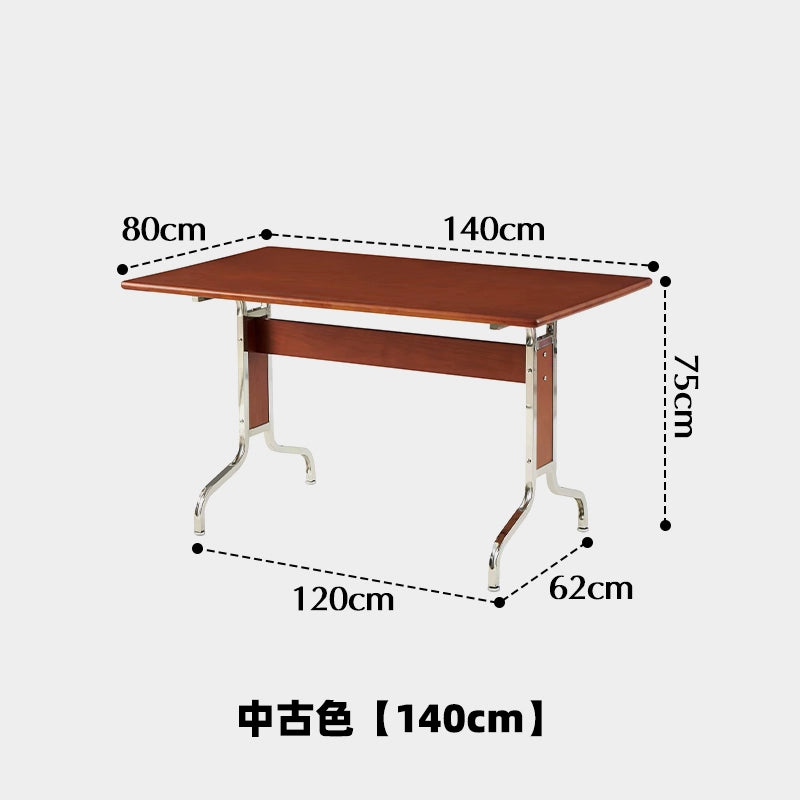 Massivholz Mittelalterlicher Schreibtisch Haushalt Bauhaus Stil Büro Werkbank Kleine Wohnung Einfacher Computertisch 