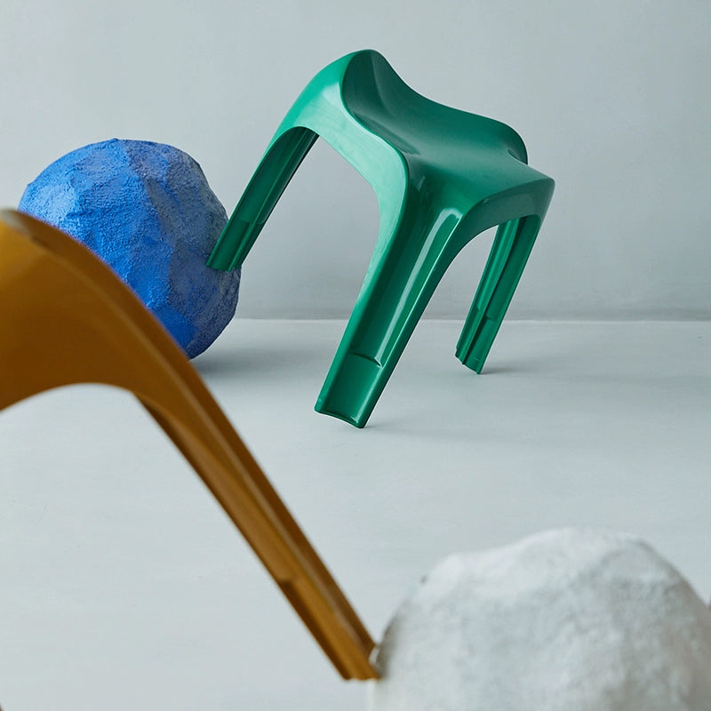 Kunststoffhocker stapelbar Creative Ins PopularSmall Hocker Home Modern Simple Shoe Bench Medieval 