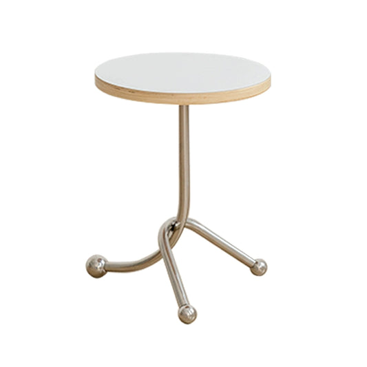 Kreativer kleiner Couchtisch, kleiner Apartment-Sofa-Beistelltisch, mittelalterlicher minimalistischer kleiner runder Tisch, Balkon-Mini-Teetisch 