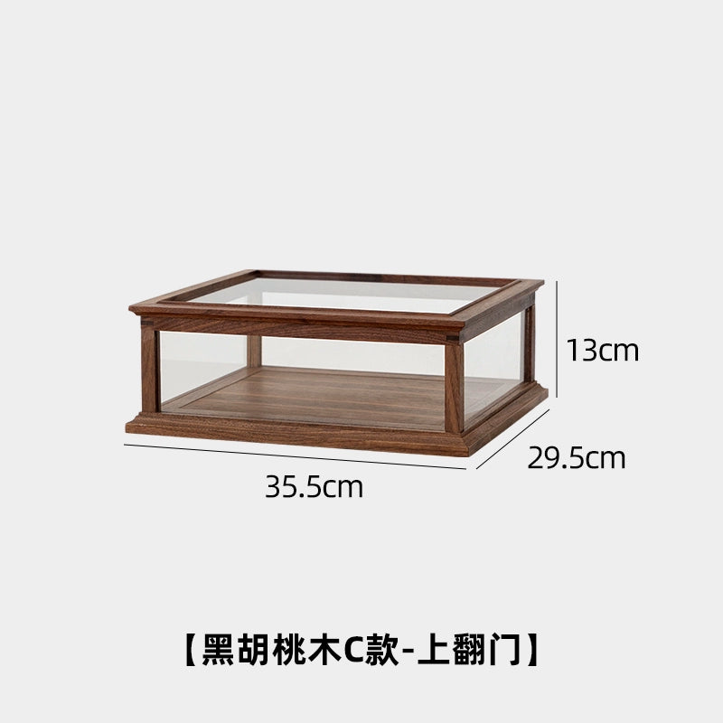 Retro Französisch Lagerschrank Home Desktop Regal Kreative Kosmetik Lagerung Transparent Schrank 