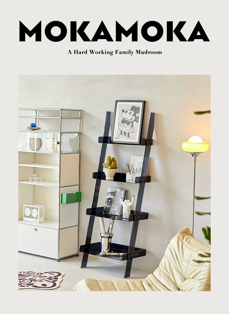 Acrylic Shelf Multi-layer ins Minimalist Home Display Rack Figure Blind Box Storage Cabinet Floor