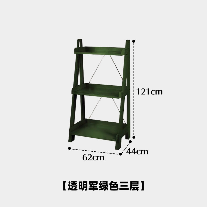 Mehrschichtiger Aufbewahrungsrand, Eckablage, herausnehmbarer Aufbewahrungskorb, nordischer Stil, Ins Popularins, transparenter Trolley 