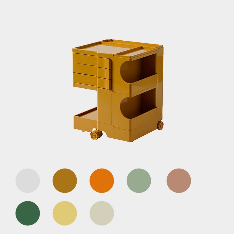 Nordic schlafzimmer nachttisch haushalt wohnzimmer mobilen warenkorb sofa seite schrank ins Ins Popularcream wind lagerung schrank 