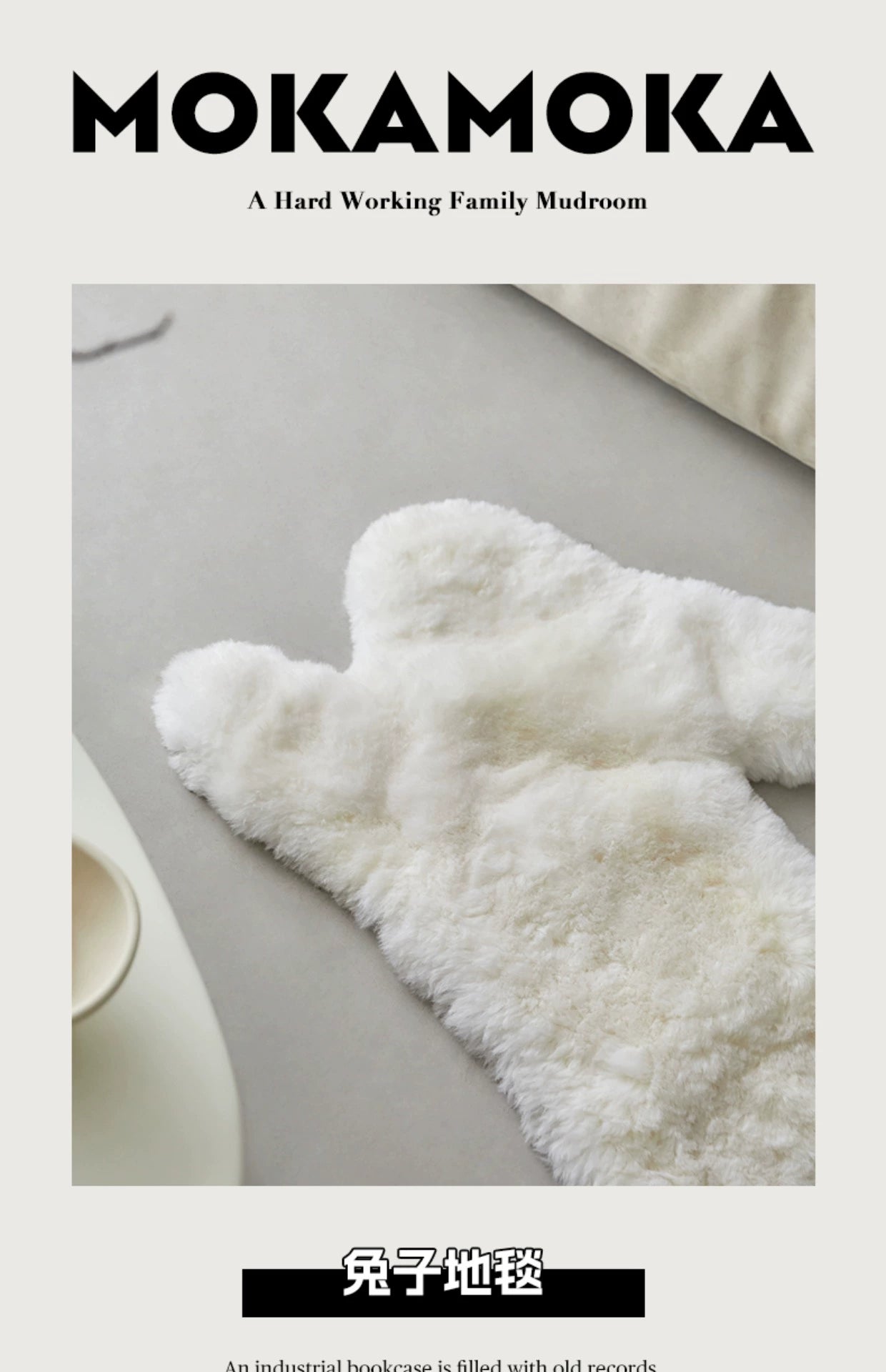 Kaninchen Teppich Reine Wolle Schlafzimmer Erker Fenster Matte Einfache Nachttisch Decke Dekoration Wohnzimmer Boden Matte Hohe Sinn 