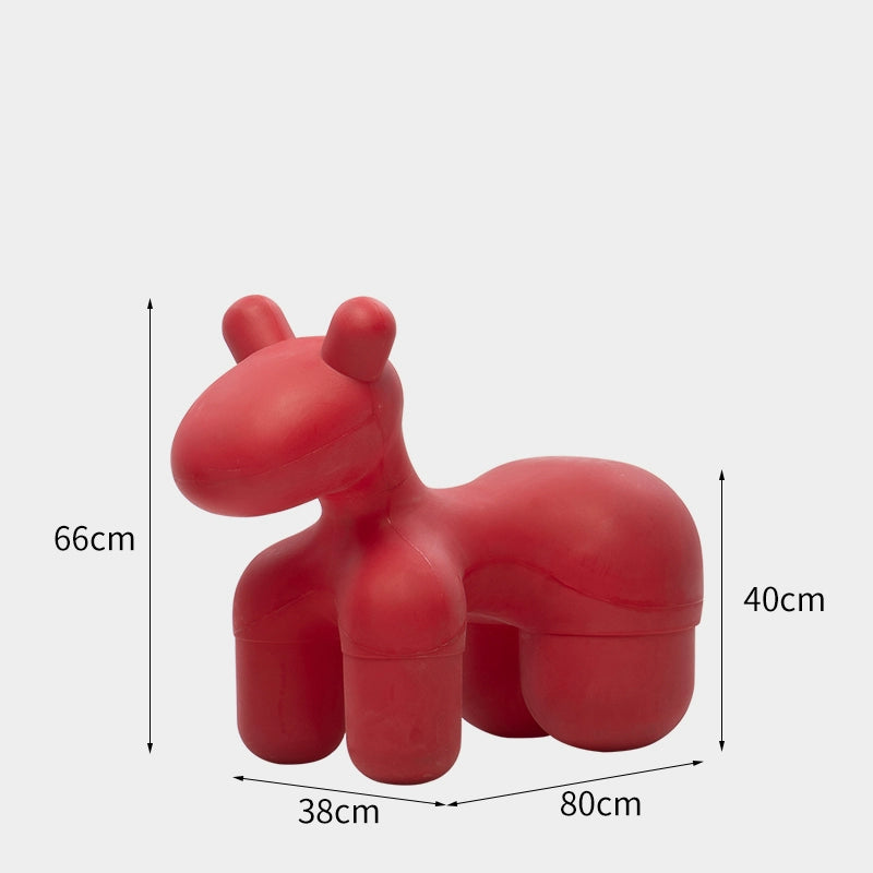 Pony Stuhl Cartoon Kinder Niedriger Hocker Kreative Tier Schuhwechselhocker Internet Prominente Ins Nordic Hocker Hause 