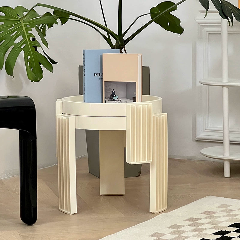 Mittelalterlicher kreativer Couchtisch aus Kunststoff, Ins-Kombinations-Couchtisch, für den Haushalt, Wohnzimmer, niedriger Tisch, Sofa, Beistelltisch 