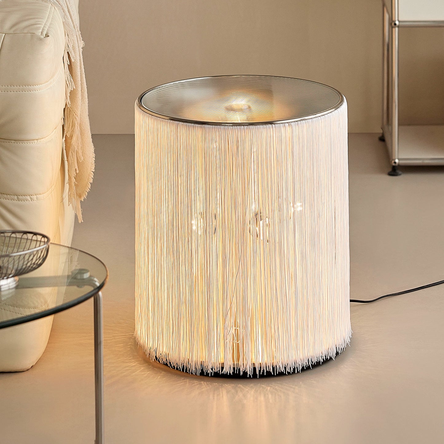 Fransenlampe Retro Stehlampe Ins Wind Schlafzimmer Kreative Dekorative Atmosphäre Lampe Designer Couchtischlampe 