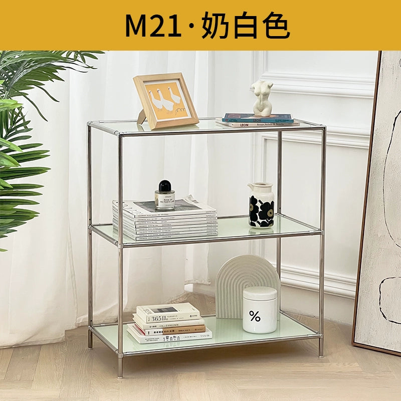 Koreanische Ins Windschutzscheibe Regal Blogger Haushalt Einfache Edelstahl Display Regal Bücherregal Display 