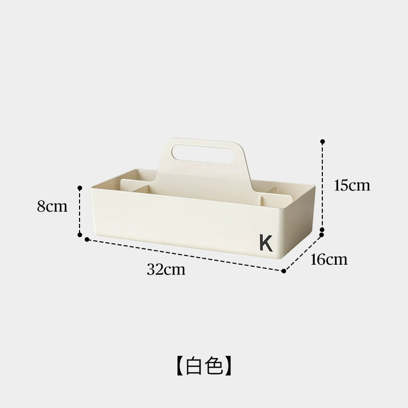 Schreibtisch-Aufbewahrungsbox im Industriestil, Aufbewahrungsbox für Kosmetika, mittelalterlicher Schweizer Vitra-Werkzeugkorb 