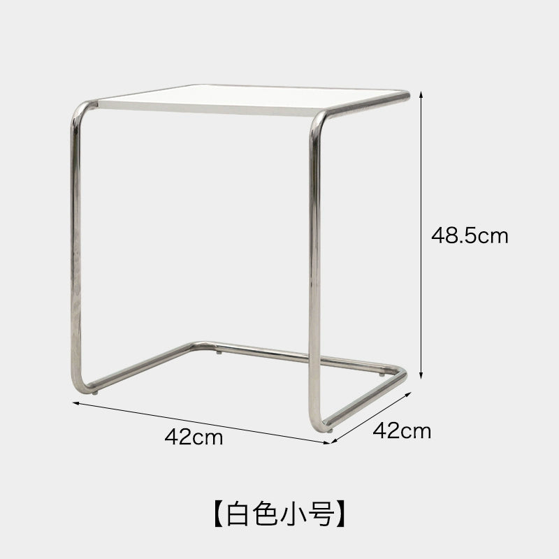 Aligned Chio B10 Side Table Sofa Coffee Table Simple Modern Shelf Korean Ins PopularIns Style Square Table