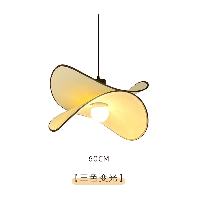 Französischer mittelalterlicher Kronleuchter Vintage Wohnzimmer Schlafzimmer Umgebungslicht Retro Wabi Sandwind Stoff Kronleuchter