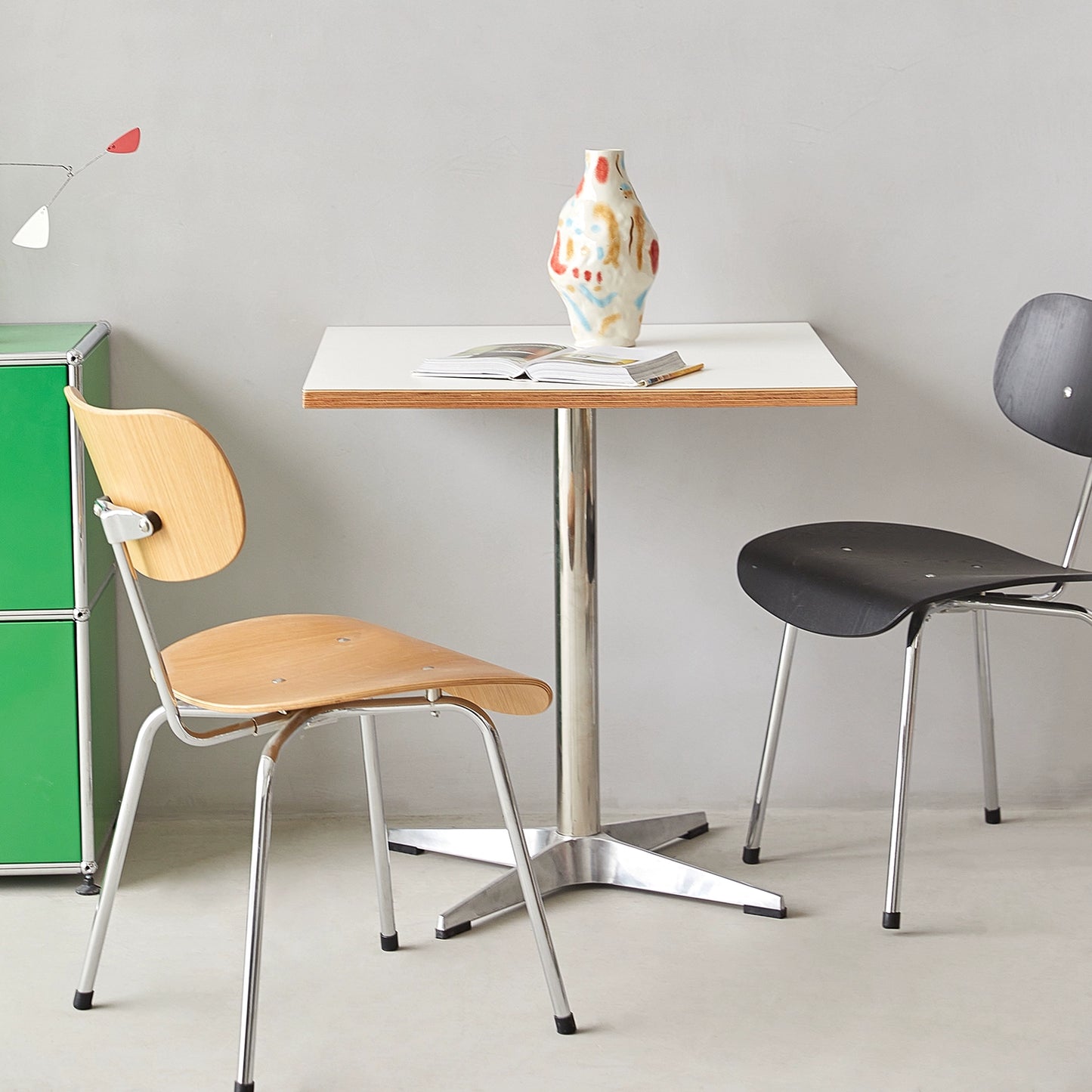 Eames Tisch Internet-Prominente Ins Wind alter runder Tisch einfacher quadratischer Esstisch Haushalt kleine Wohnung 