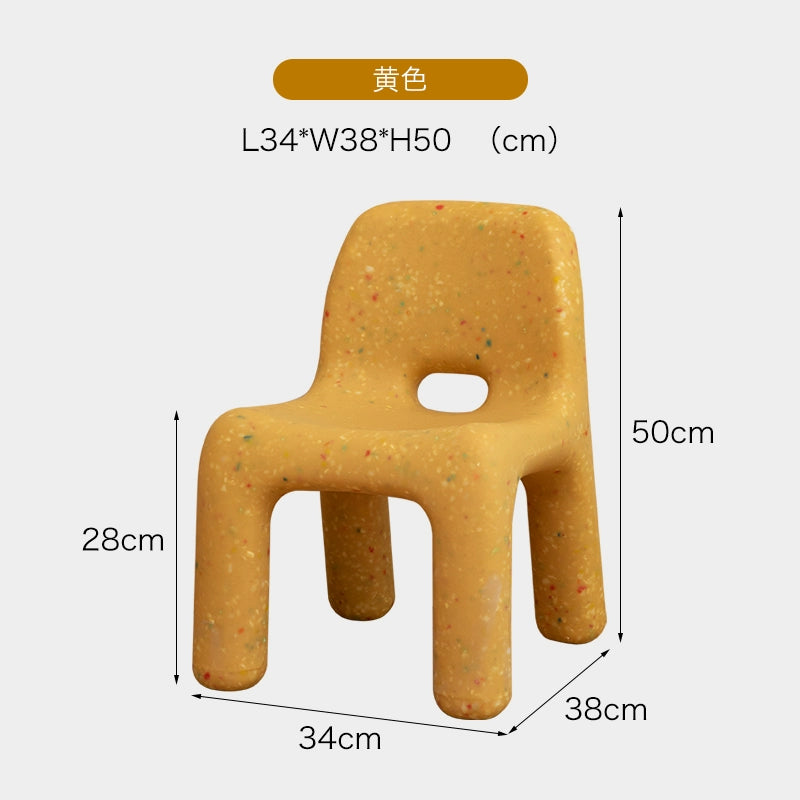 Nordic niedlichen Kindersitz Kunststoff niedrigen Hocker Rückenlehne Stuhl Ins Wind Baby Schuh Wickelbank 