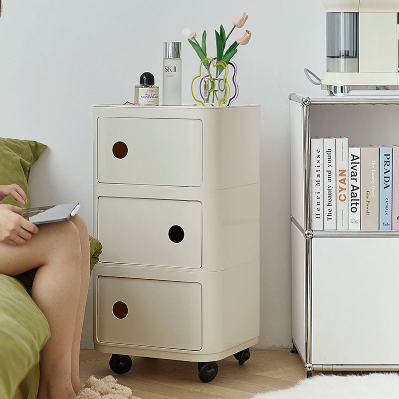 Beweglicher Nachttisch Einfacher mittelalterlicher Lagerschrank Ins Popularins Windregal Kleine Wohnung Seitenschrank 