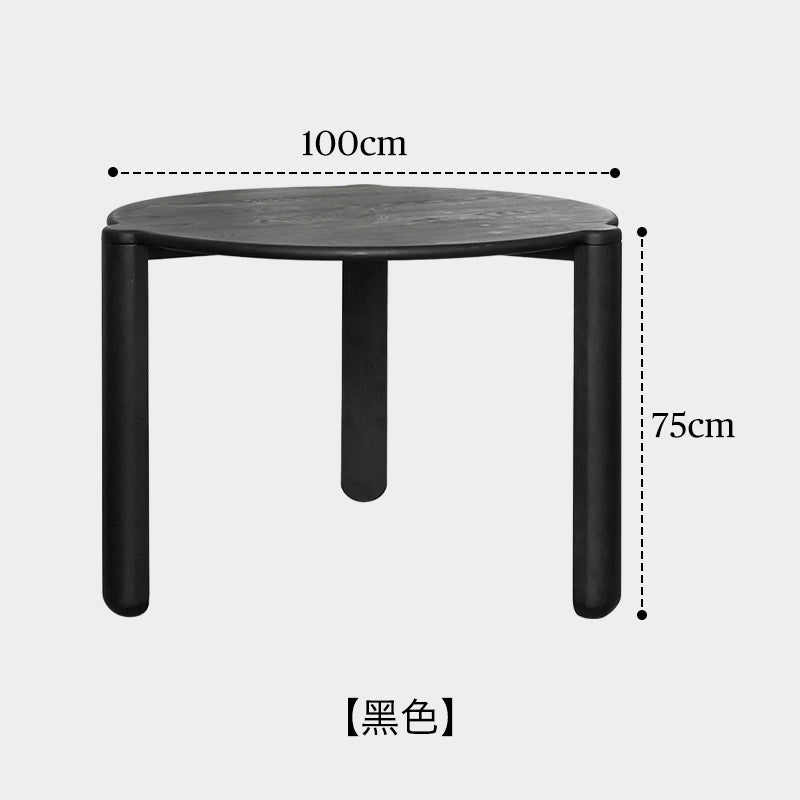 Mittelalterlichen massivholz esstisch haushalt wabi wind tisch Internet prominente ins kleine wohnung runden tisch minimalistischen 
