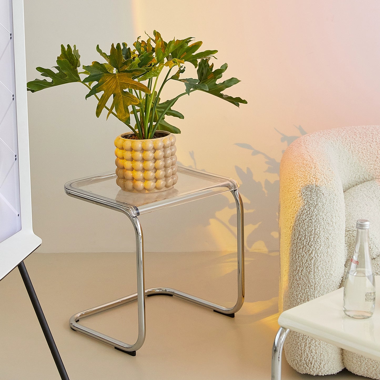 Couchtischhocker, einfacher Make-up-Hocker für den Haushalt, Internet-Promi-Hocker, kleiner Hocker, fortschrittlicher Sinn, sitzender, bequemer Schuhwechselhocker 