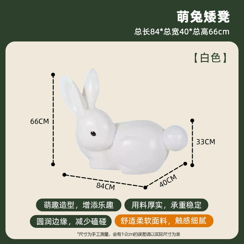 Animal Stool Creative Children's Cartoon Low Stool Cute Modern Simple Home Shoe Stool