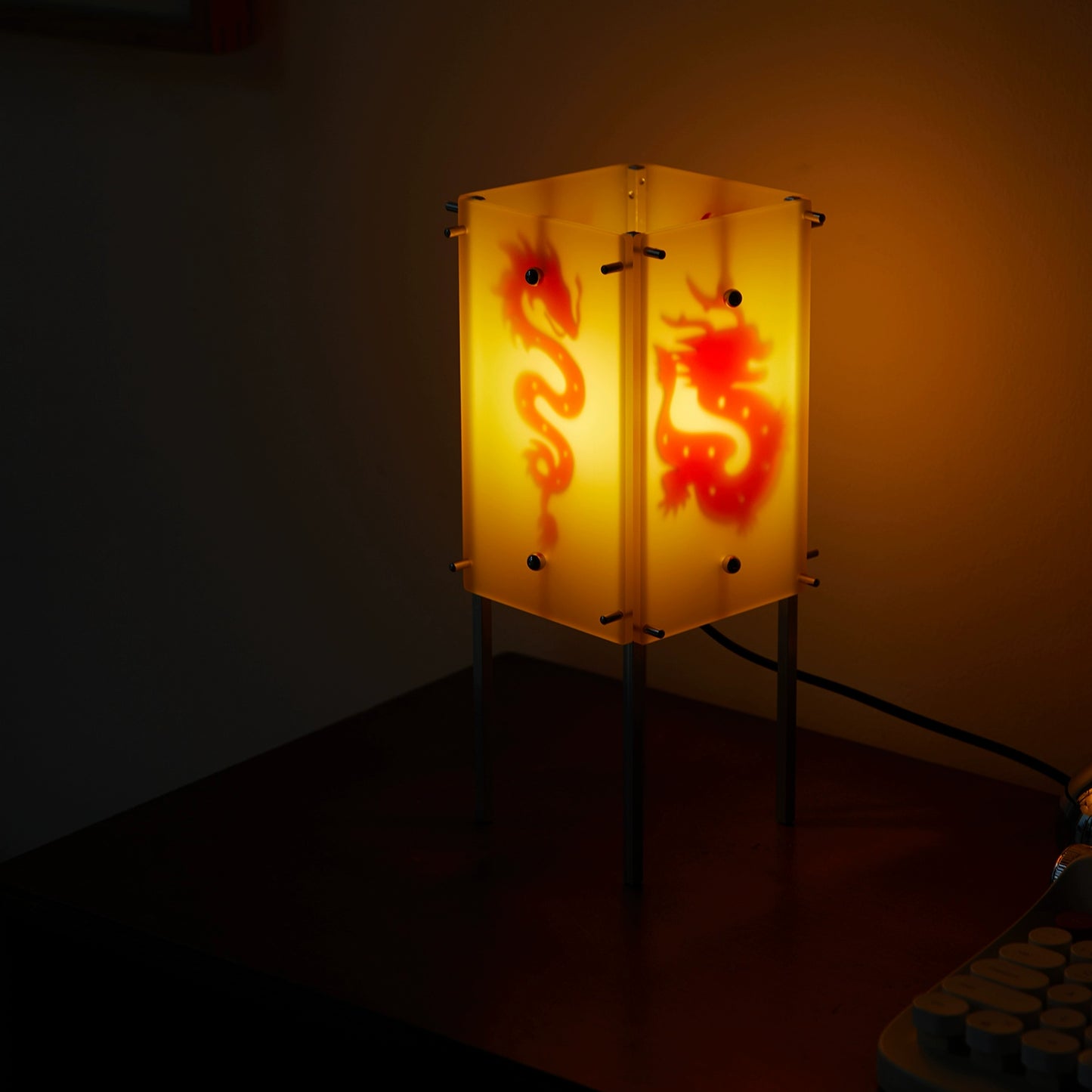Neue Palastlampe, kreative Design-Atmosphärenlampe im nationalen Stil, chinesische Schreibtischlampe, Nachttischlampe für Schlafzimmer, Geschenk 