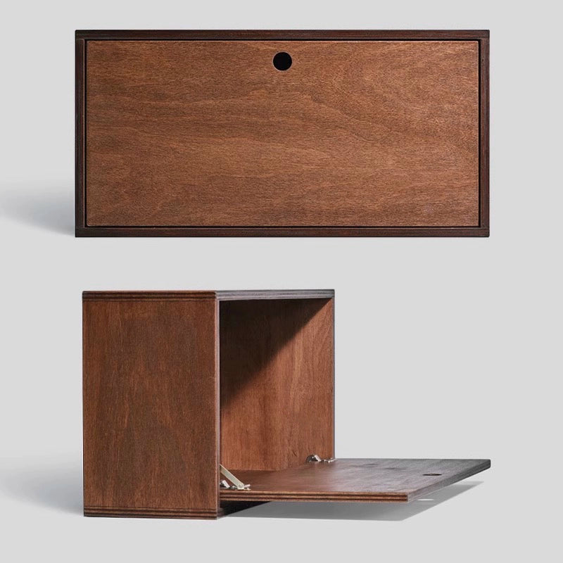 Esszimmer-Seitenschrank-Kombination Massivholzschrank Mittelalter-Lagerschrank Marine-Panel TV-Schrank Lagerboden Bücherregal