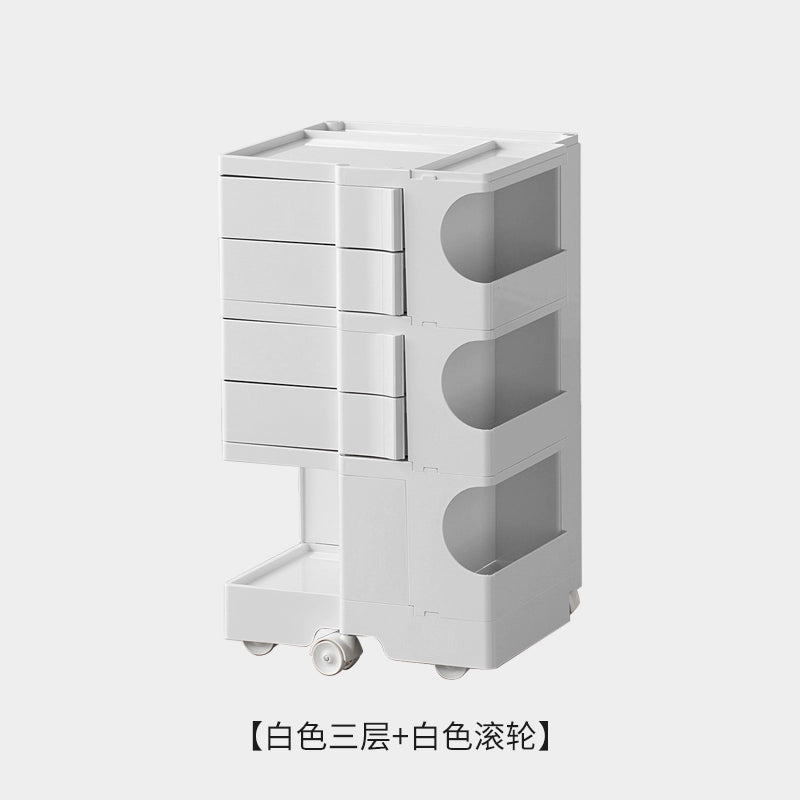 Nordic schlafzimmer nachttisch haushalt wohnzimmer mobilen warenkorb sofa seite schrank ins Ins Popularcream wind lagerung schrank 