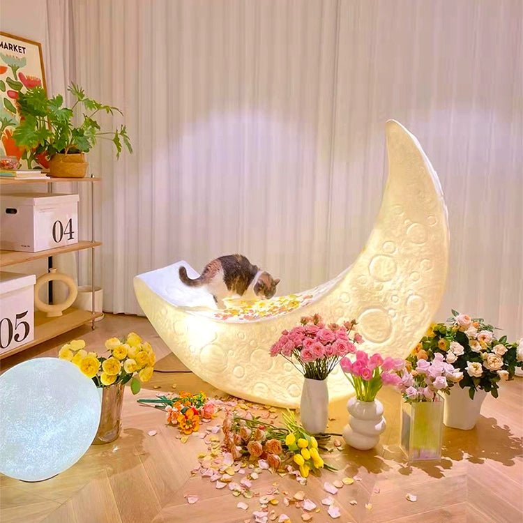 Mondlampe Liege Ins PopularIns Stehlampe Kreativer Schaukelstuhl Erweiterte Atmosphäre Wohnzimmer Ornament 