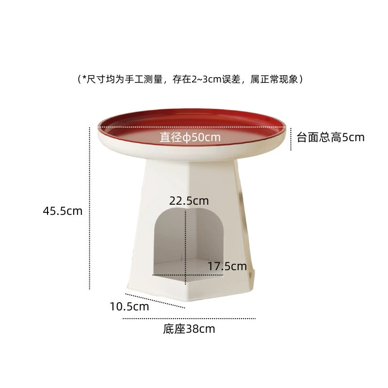 Katzennest Rand Paar Creme Wind Kleine Wohnung Couchtisch Designer Haushalt Kreative Nachttisch Rack 