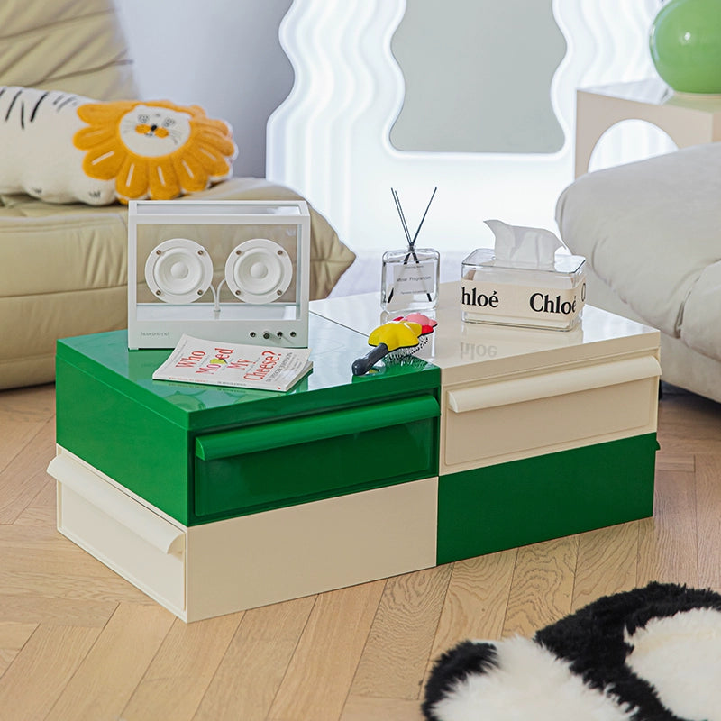 Mehrschichtiger Schlafzimmerschrank Internet-Promi-Nachttisch Ins Wind Antiker Lagerschrank Kleiner mobiler Schrank 