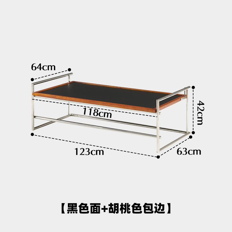 Rio Couchtisch Hubtisch Massivholz Designer Niedriger Tisch Kleine Wohnung Minimalist Bauhaus 