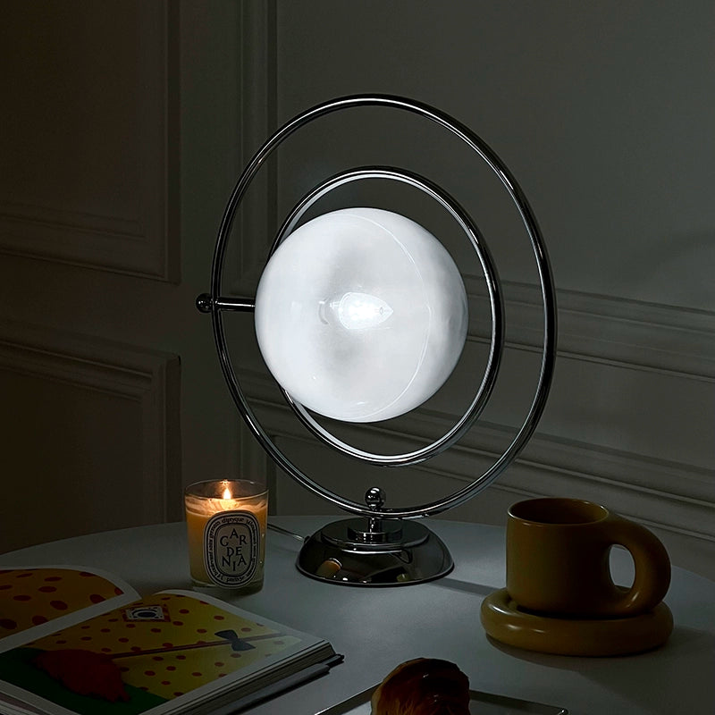 Einfache Planeten Schreibtischlampe Bauhaus Mondlampe Wohnzimmer Schlafsaal Schlafzimmer Umgebungslampe Dekorative Nachttischlampe 