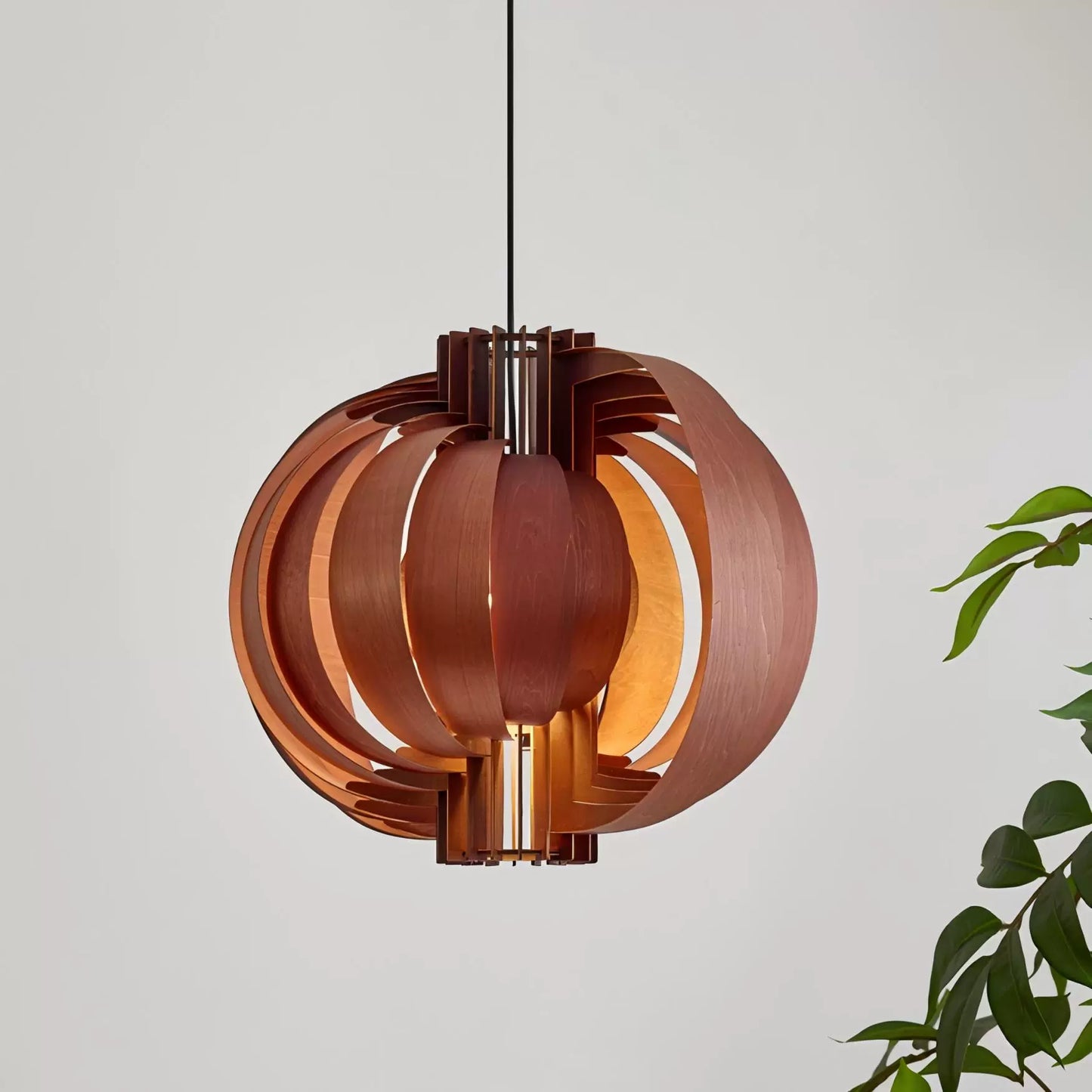 Mittelalterlicher Log Wind Mond Kronleuchter Wabi Sabi Restaurant Kronleuchter Bar Bed and Breakfast Atmosphäre Beleuchtung Kreativität