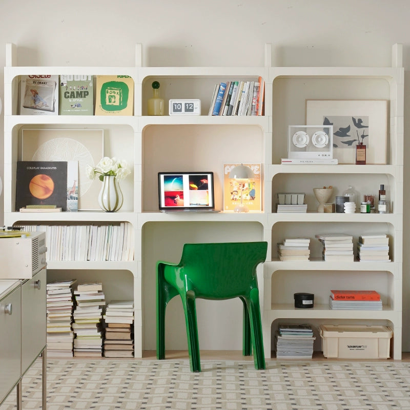 Kombinationsregal mittelalterlicher Modul-Lagerschrank in minimalistischem Bodenbücherregal mehrschichtiges Präsentationsregal 