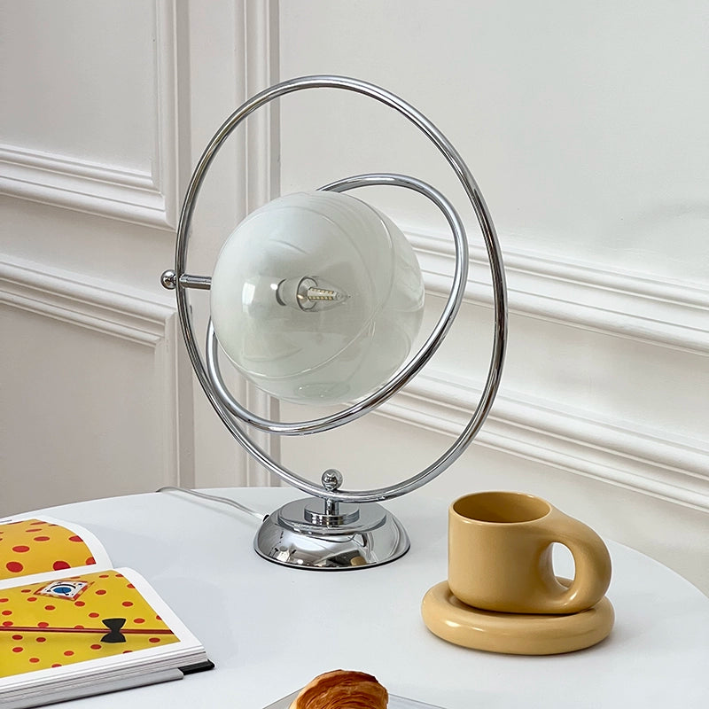 Einfache Planeten Schreibtischlampe Bauhaus Mondlampe Wohnzimmer Schlafsaal Schlafzimmer Umgebungslampe Dekorative Nachttischlampe 