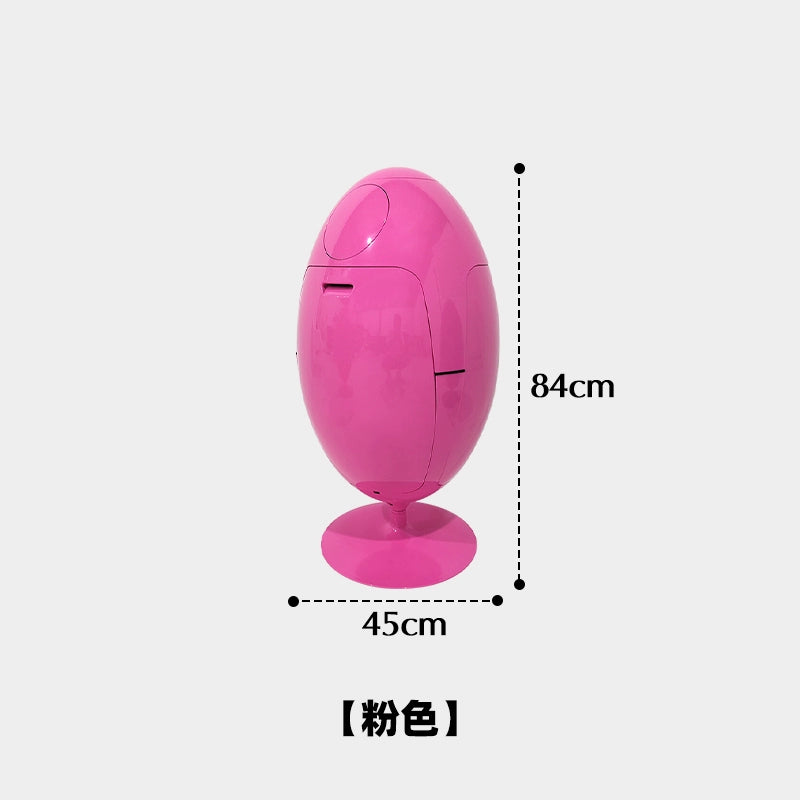 Dinosaurier-Ei-Mülleimer, großes Fassungsvermögen, hochwertiger Internet-Promi, Küchenklassifizierung, Aufbewahrungseimer, Bodenkreativität 