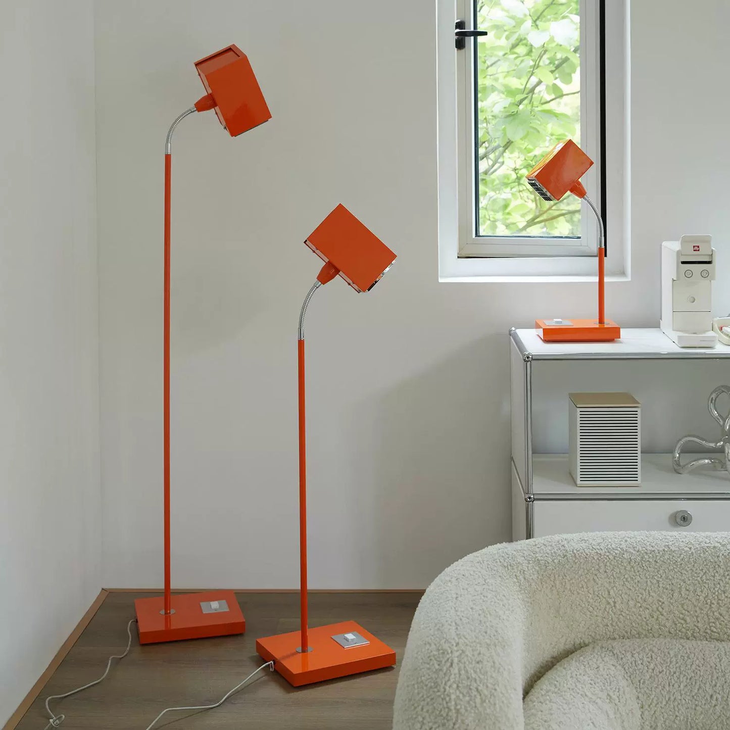 Mittelalterliche Bauhaus-Stehlampe, kreatives Schlafzimmer, Umgebungslicht, Wohnzimmer, High-End-Licht, luxuriöse Schreibtischlampe, Dekoration 