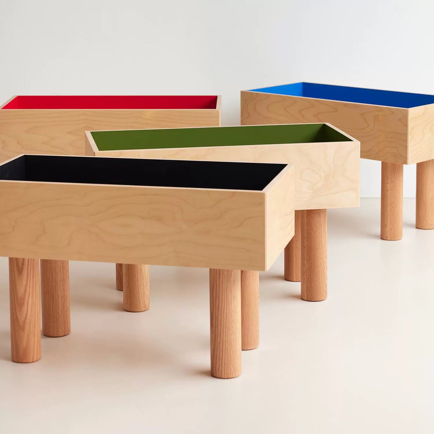 Bodenhohe Blumenständer Nische High-End-Lagerregal Massivholz Ozeanbrett Balkon Grünpflanzen Dekoregal 