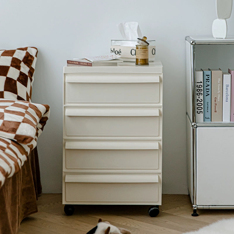 Mehrschichtiger Schlafzimmerschrank Internet-Promi-Nachttisch Ins Wind Antiker Lagerschrank Kleiner mobiler Schrank 