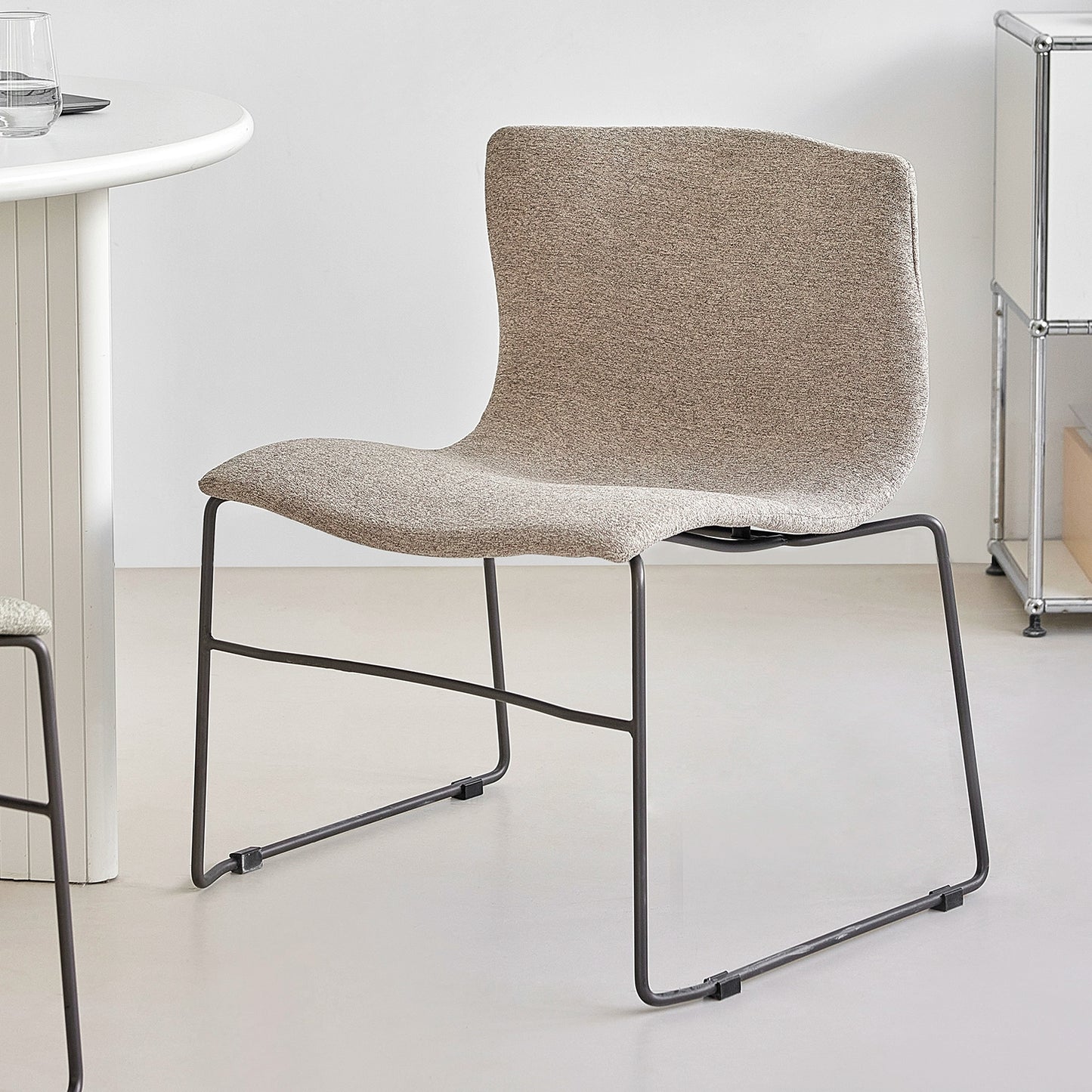 Nordic Creative Dining Chair Simple Soft Bag Back Chair Home Retro Coffee Shop Ins PopularLeisure Chair 