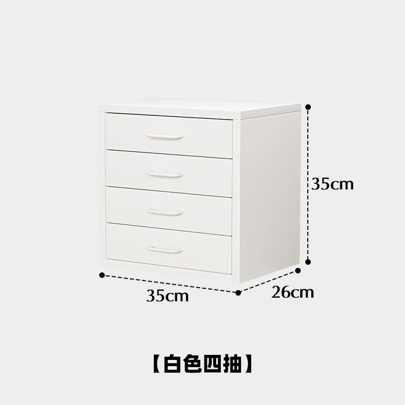 Desktop-Aufbewahrungsschrank Büro Schreibwaren Schließfach Haushalt Kleine Einheit Kosmetik Mehrschichtregal 