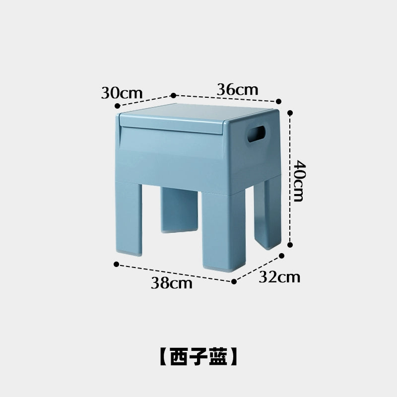 Hocker mit Stauraum, für den Eingangsbereich, Schuhwechselhocker, mittelalterliche Ins Popular, kreativer niedriger Hocker, Ins Popularins 