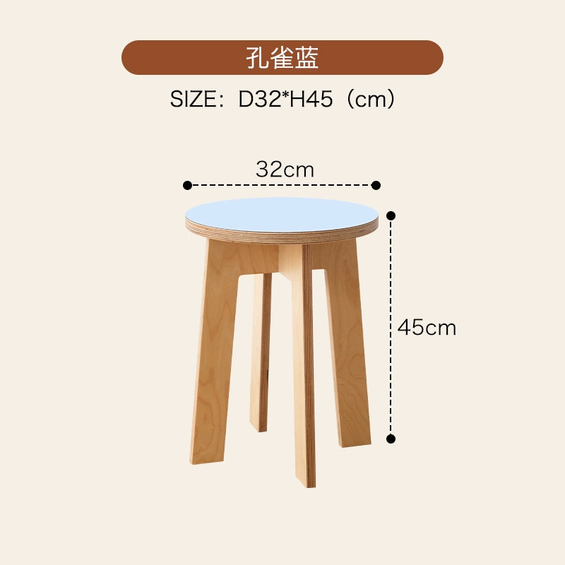 Ozean bank Ins Popularins minimalistischen massivholz niedrigen hocker dopamin designer schuh hocker hause 