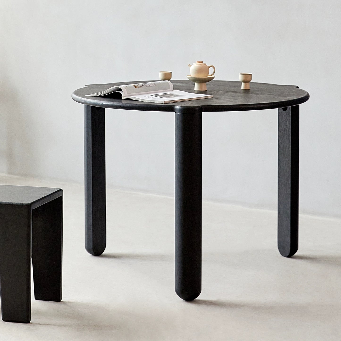 Mittelalterlichen massivholz esstisch haushalt wabi wind tisch Internet prominente ins kleine wohnung runden tisch minimalistischen 