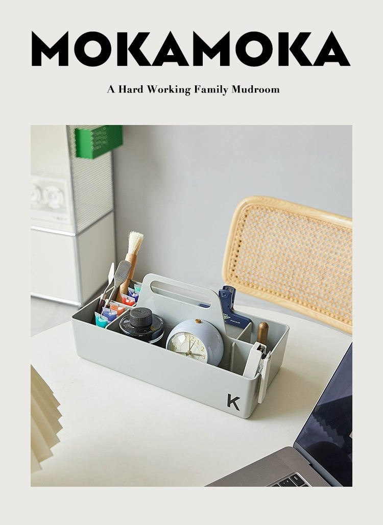 Schreibtisch-Aufbewahrungsbox im Industriestil, Aufbewahrungsbox für Kosmetika, mittelalterlicher Schweizer Vitra-Werkzeugkorb 